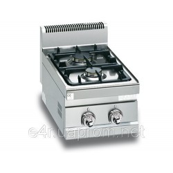 Газовая плита с 2 колонками (6,6 кВт)