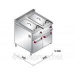 Газовые фритюрницы 22 +22 литров (44 кВт)