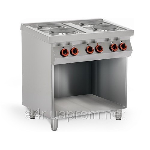 Электрическая плита с 4 колонками (10,4 кВт)