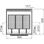 Электрическое оборудование для приготовления пасты (8, 25 kW) с закрытой базой