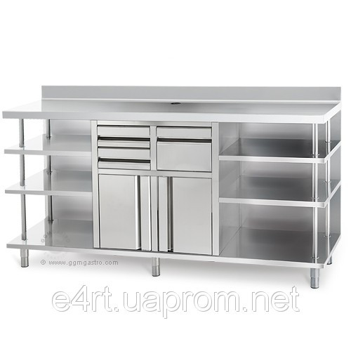 Многоэтажный блок для кофе 2,0м с левой  и правой стороны