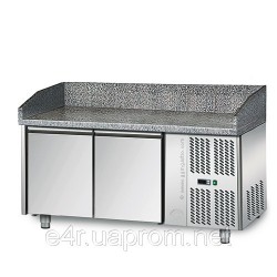Холодильный стол для пиццы 1,5 м x 0,8 м с 2 дверьми (POS 800