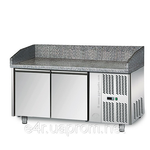 Холодильный стол для пиццы 1,5 м x 0,8 м с 2 дверьми (POS 800