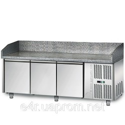 Холодильный стол для пиццы 2,0 м x 0,8 м и с 3 дверьми (POS 800)