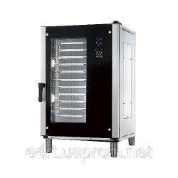 Пароконвектомат для хлебобулочных изделий 16xEN 400x600 с тележкой