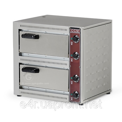 Газовая духовка для пиццы 1 + 1 x 33,5 см