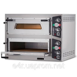 Электрическая духовка для пиццы 9+9x33 см